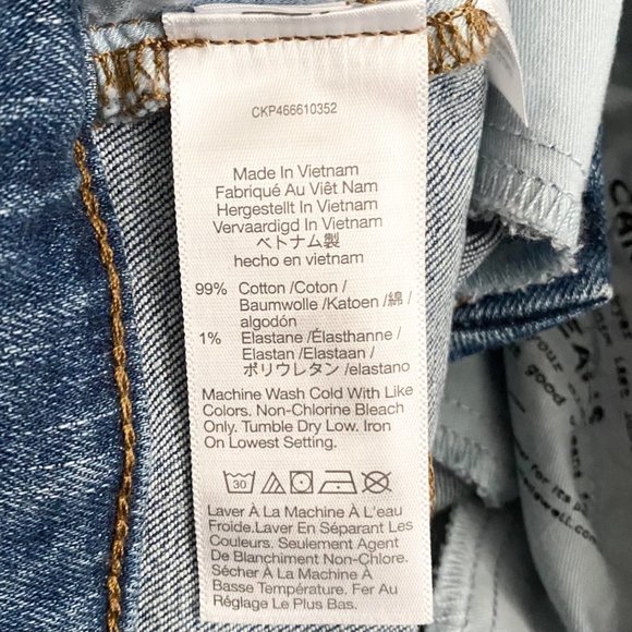Madewell The Mid-Rise Perfect Vintage Jean in Knowland Wash - Picture 9 of 10